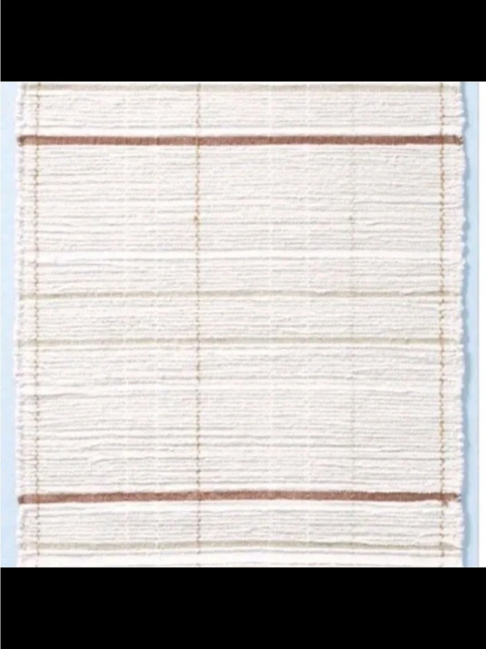 2' x 3' Scatter Stripe Accent Rug Cream/Brown Hearth & Hand with Magnolia